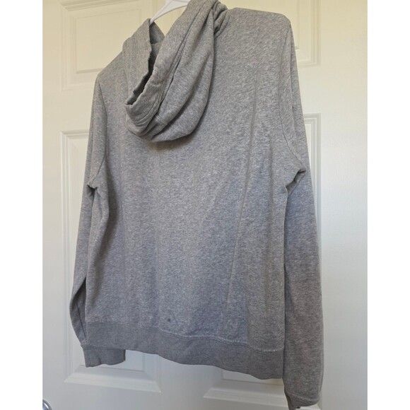 Nike Men's Gray Hoodie Sweatshirt Medium – Well-Used, Fair Condition - Picture 4 of 6
